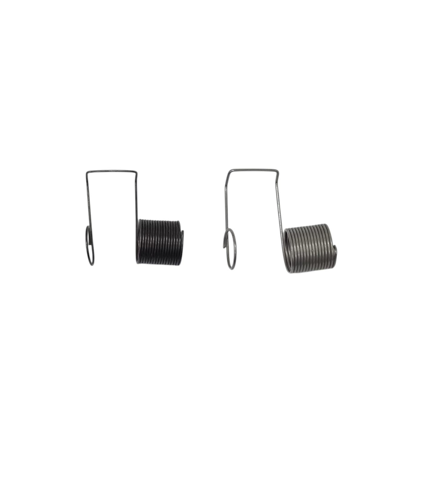 ASTRA STORE two-needle sewing machine check spring, one black, one silver, controls excess thread