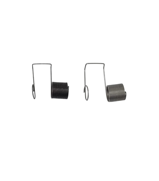 ASTRA STORE two-needle sewing machine check spring, one black, one silver, controls excess thread