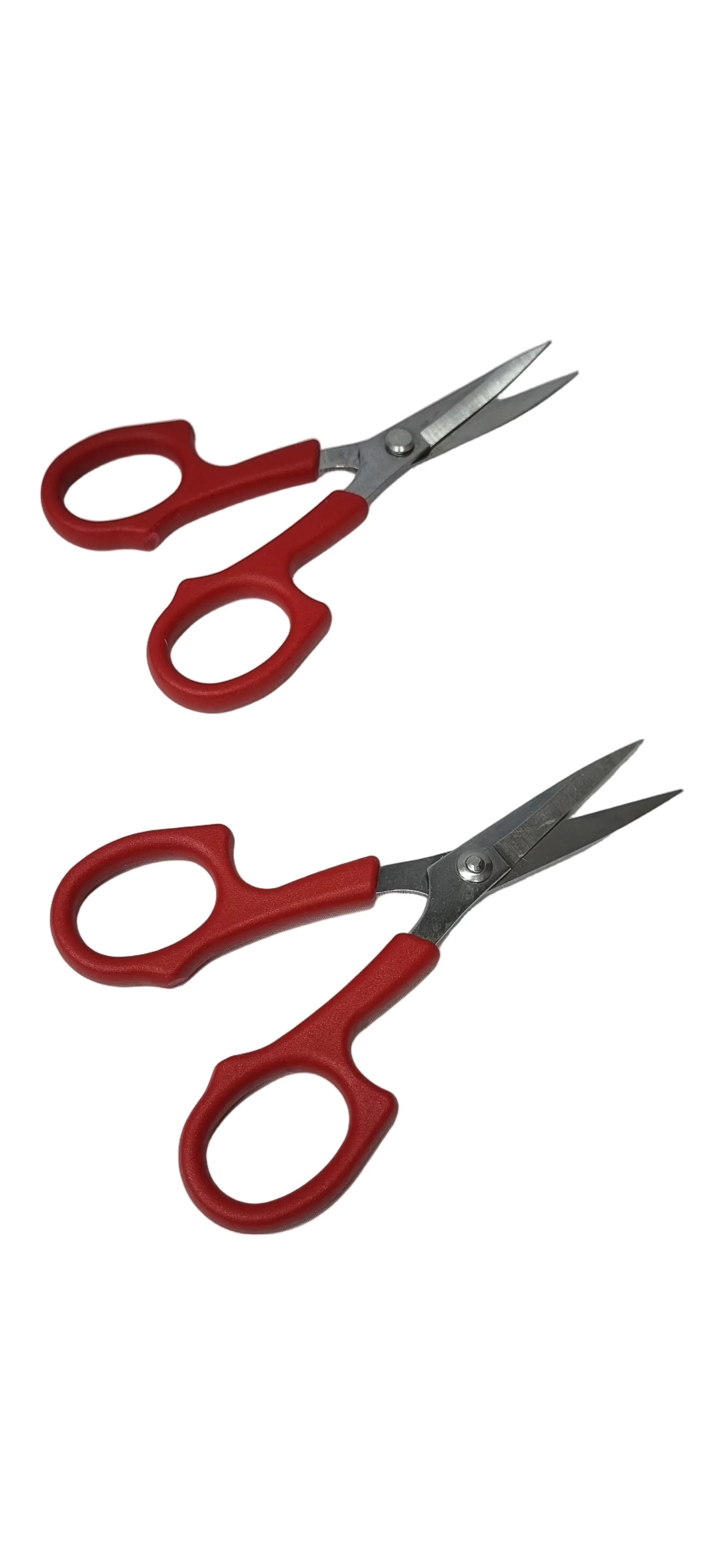 Tijera PIN 5" Plástica (Curva/Recta) Pequeña