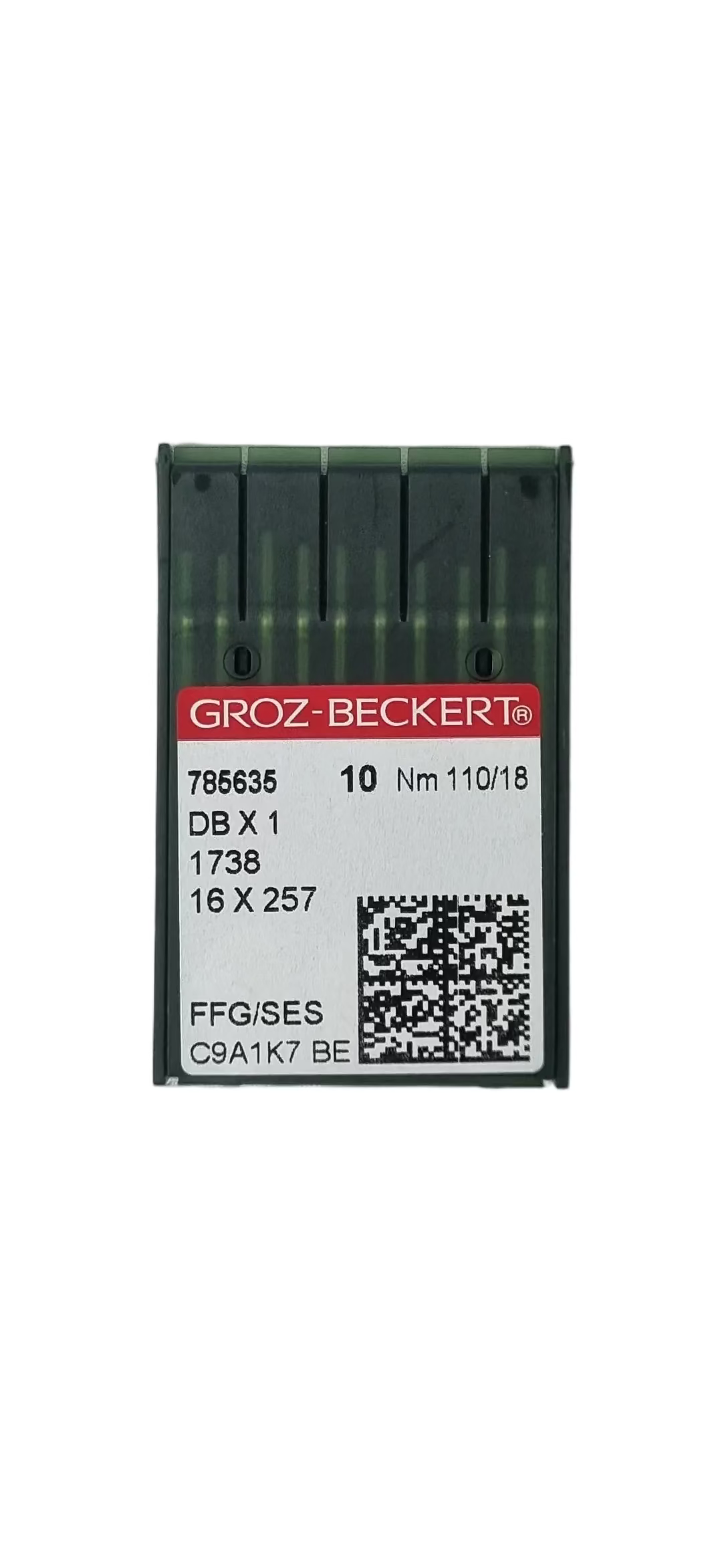 Agujas Industriales Groz-Beckert Cubo Delgado #110/18