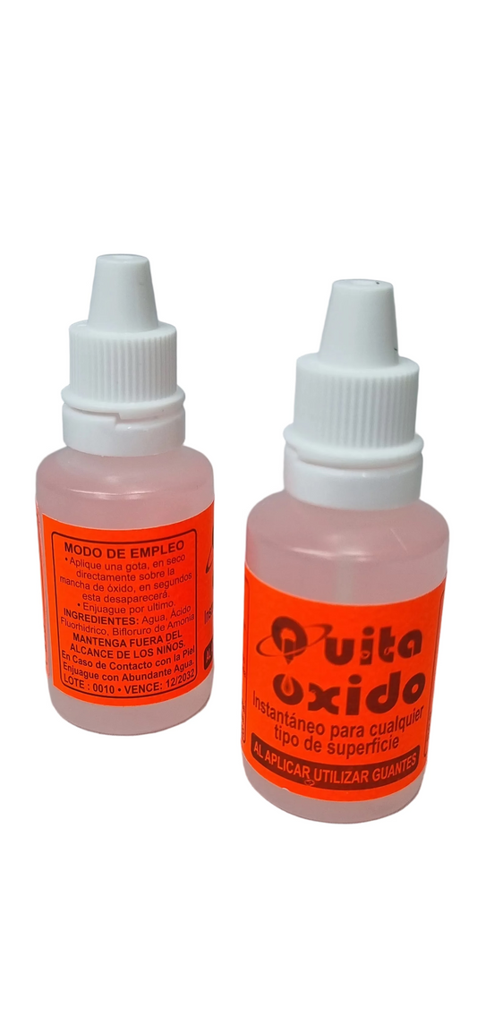 Líquido Quita Óxido Naranja 20cm Unidad
