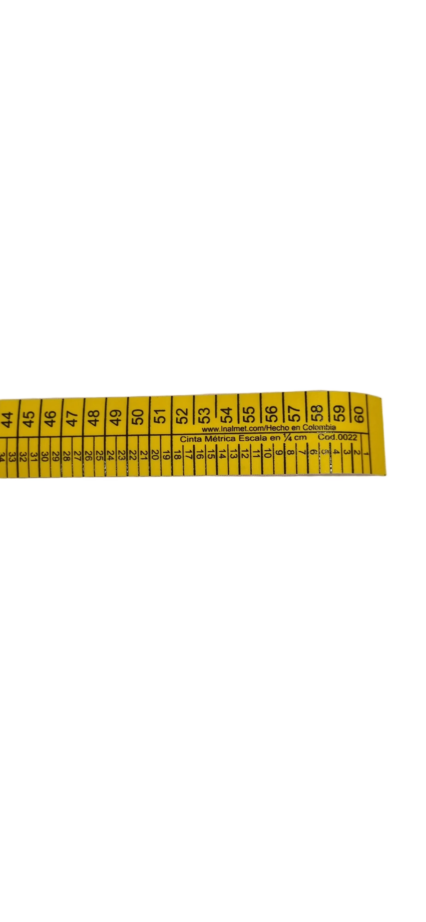 Metro Escala Amarillo 1/2-1/4 0022 Corto (30cm)