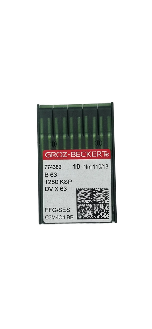 Agujas Collarín Groz-Beckert #110/18 (B63)