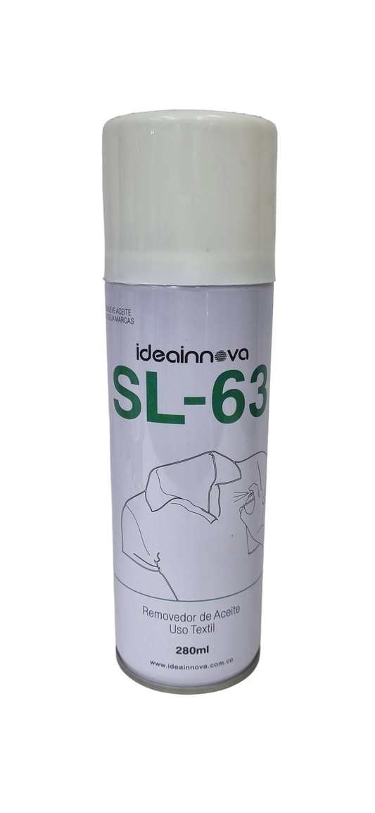 Spray Removedor de Aceite Textil SL-63