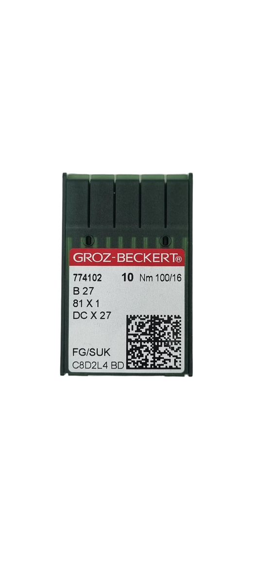 Agujas Fileteadora Groz-Beckert #100/16 (B27)