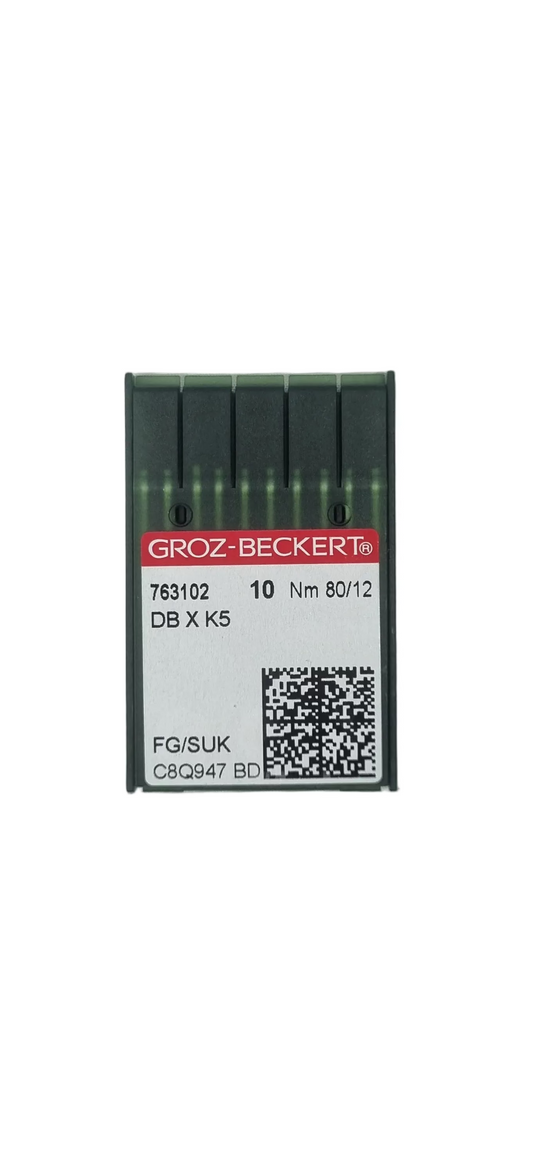 Agujas Bordadora Industrial Groz-Beckert #80/12 (DBxK5)