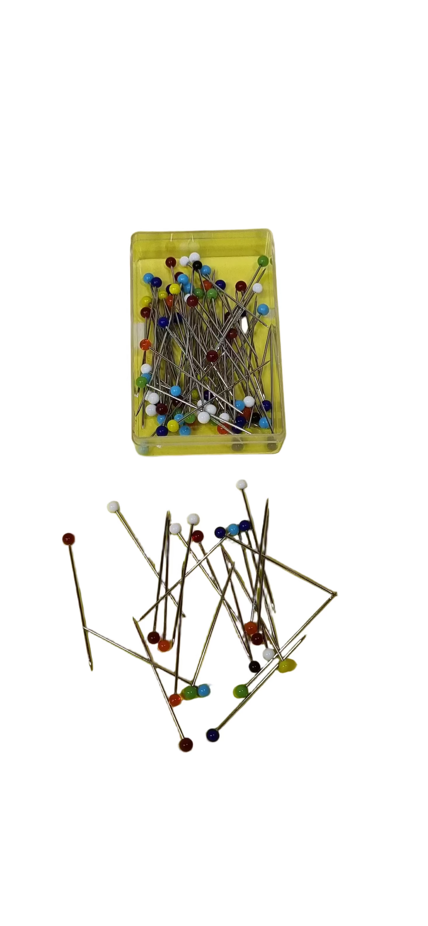 Alfileres de Punta Cristal (Caja x 100)