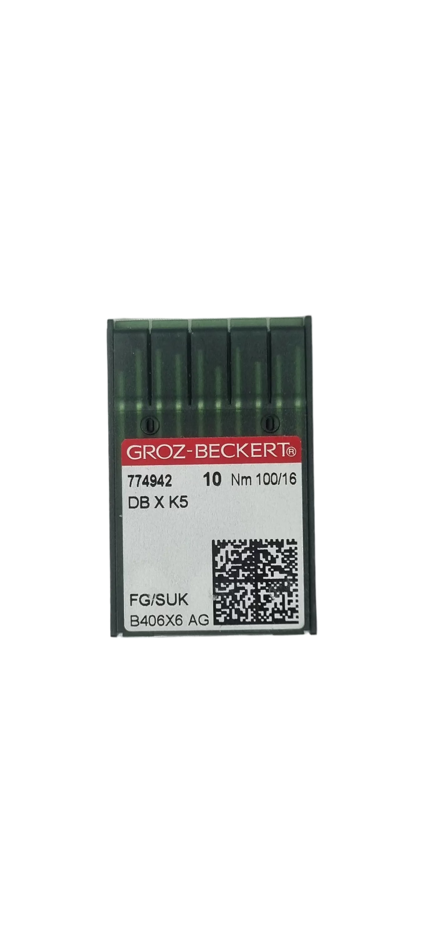 Agujas Bordadora Industrial Groz-Beckert #100/16 (DBxK5)