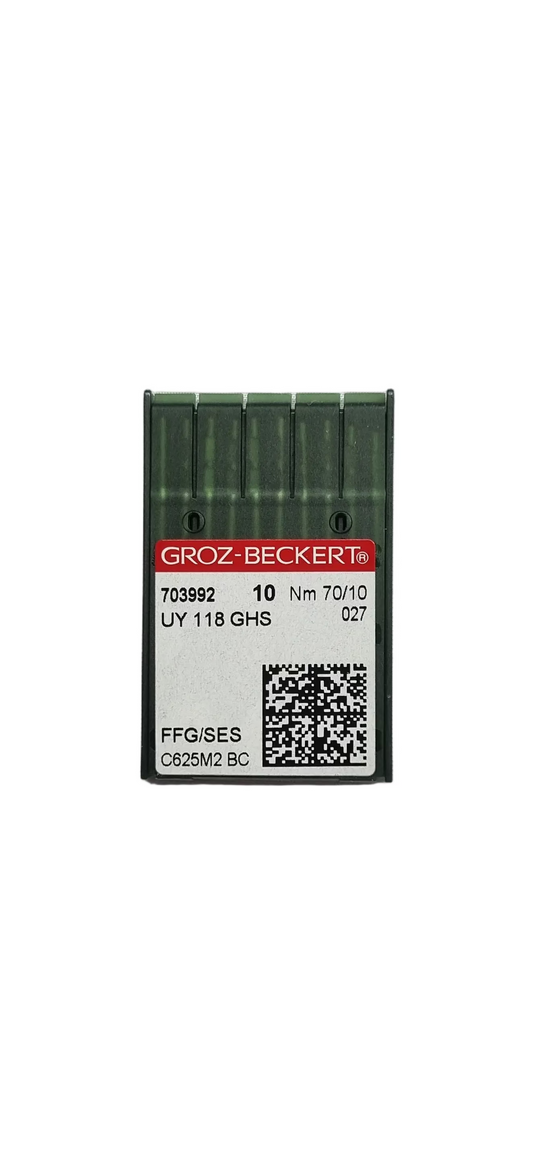 Agujas Flaxemer Groz-Beckert #70 (UY118GHS)