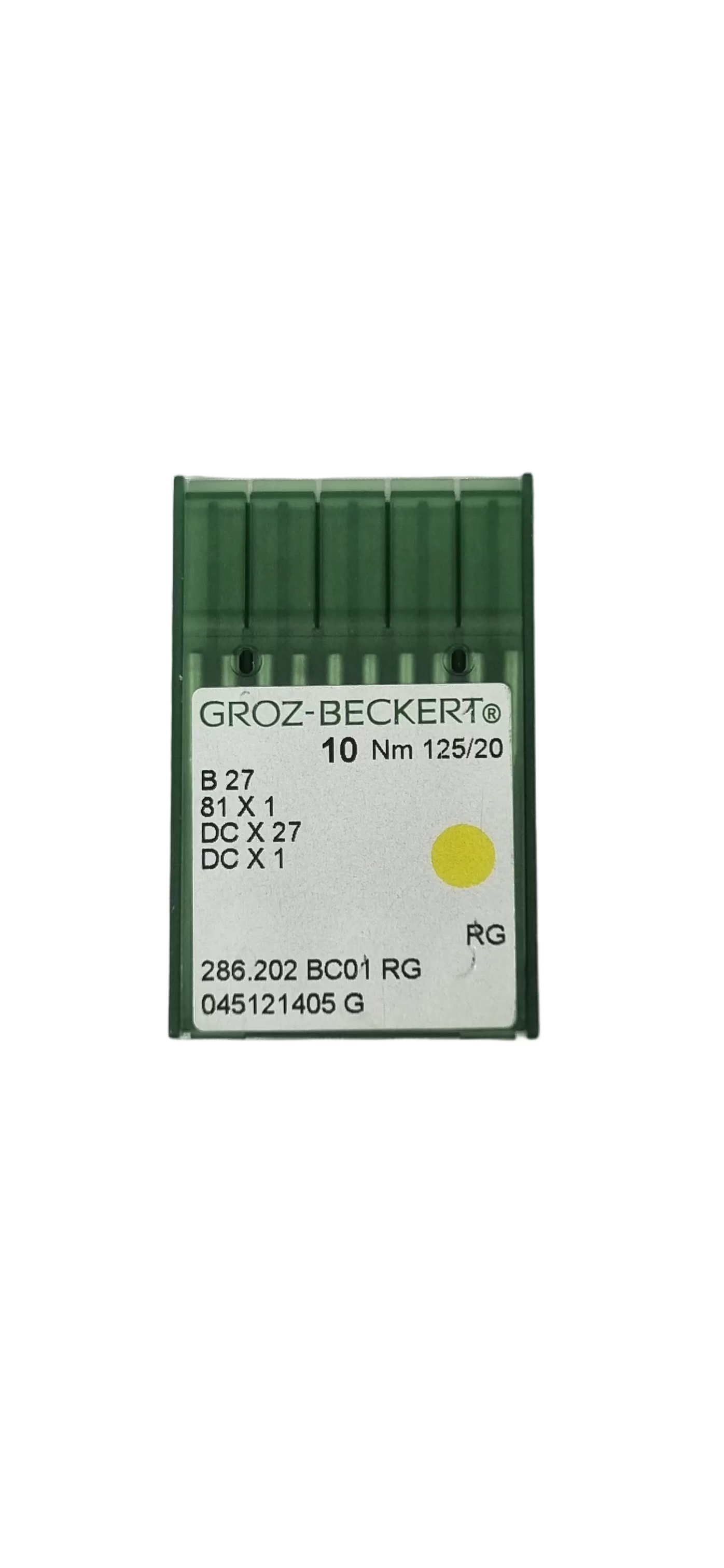 Agujas Fileteadora Groz-Beckert #125/20 (B27)