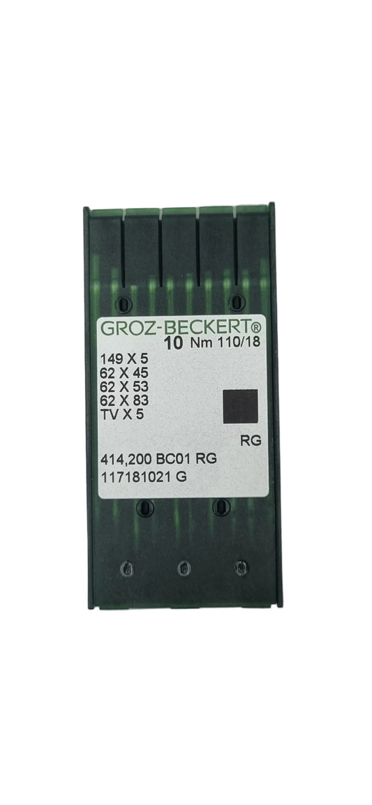 Agujas Cerradora Larga Groz-Beckert #110 (149x5 / TVX5)