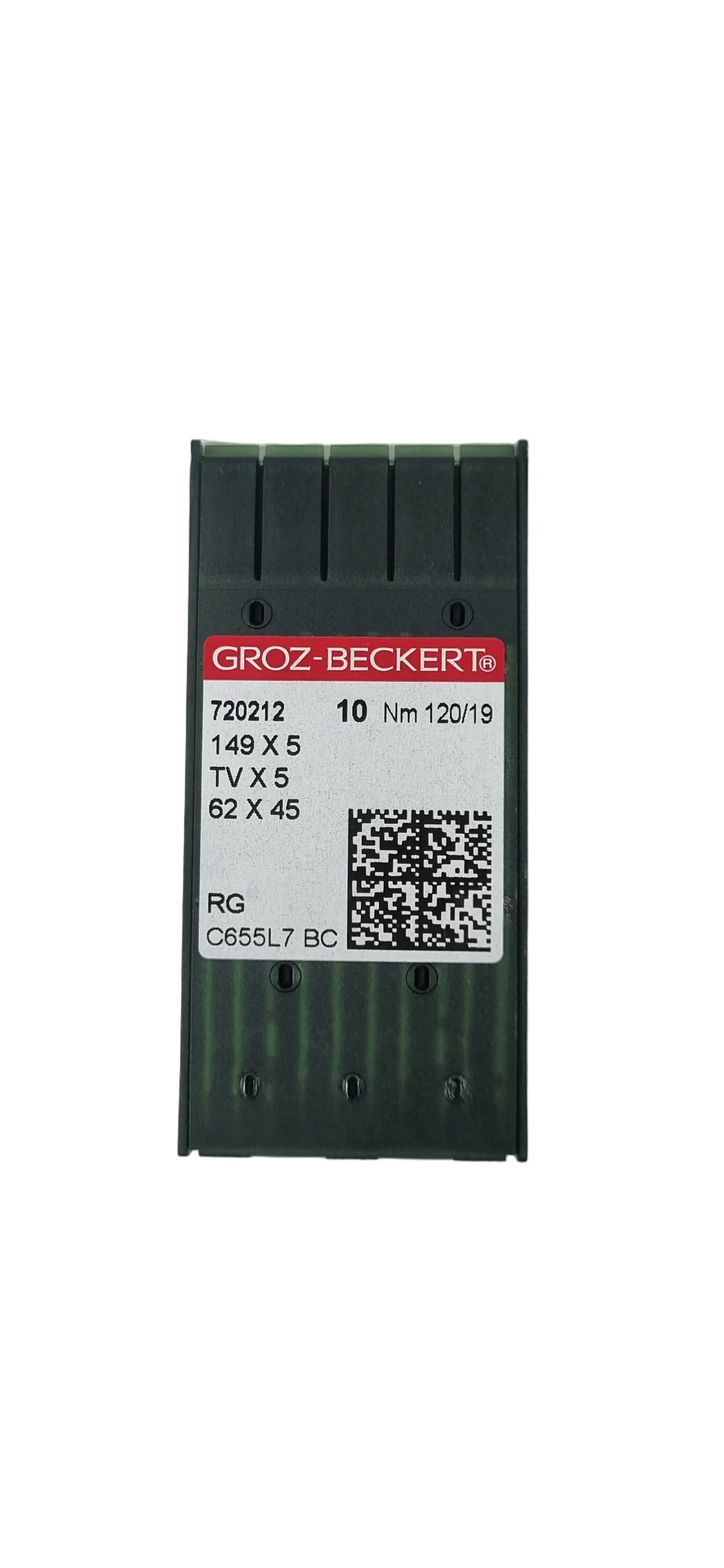 Agujas Cerradora Larga Groz-Beckert #120 (149x5 / TVX5)