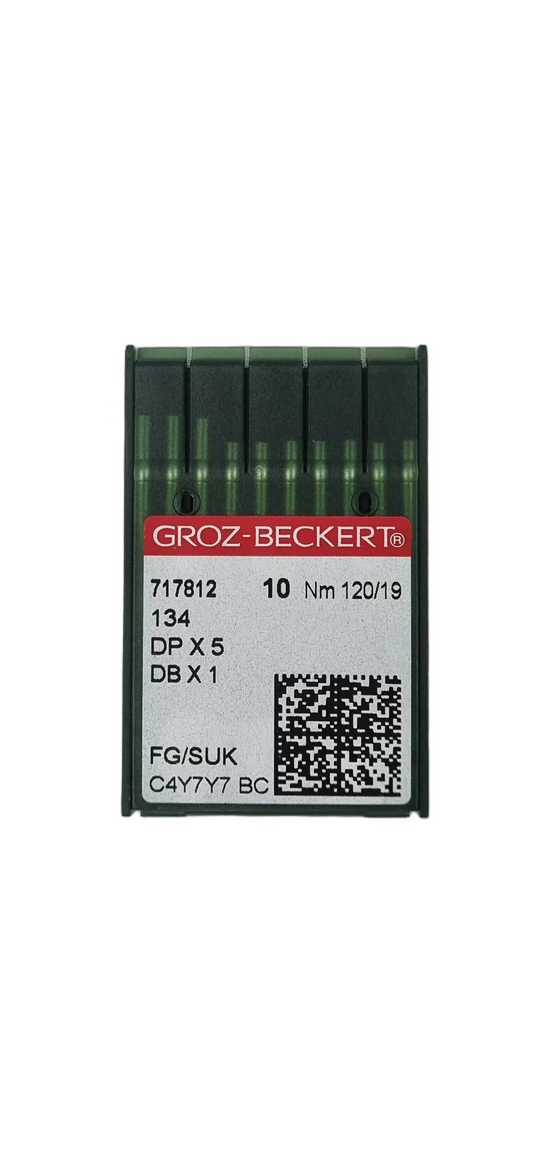 Agujas Industriales Groz-Beckert Cubo Grueso #120/19