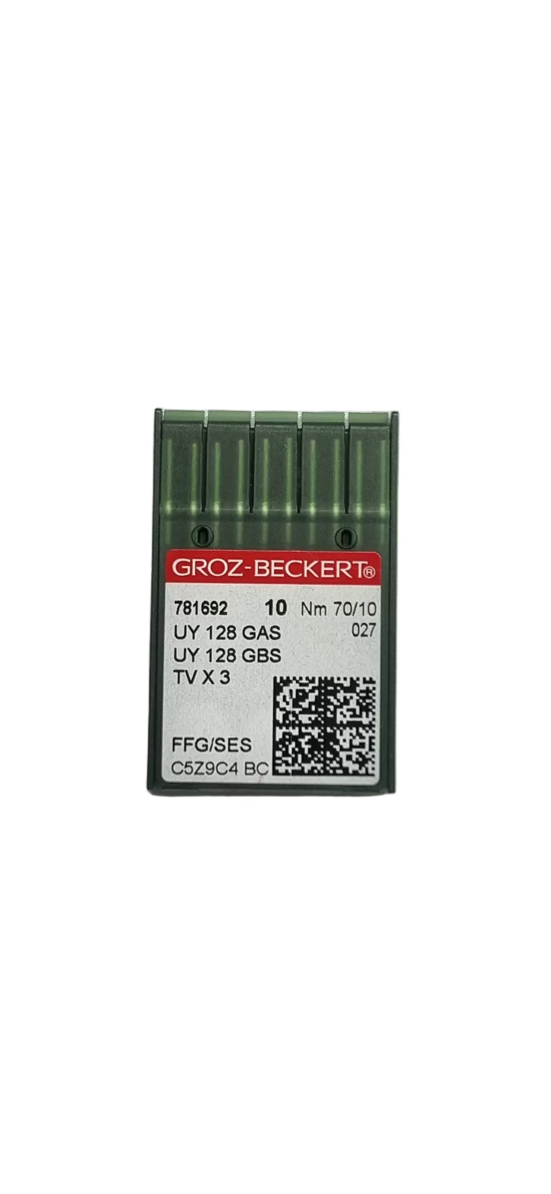 Aguja Cerradora Corta Groz-Beckert #70 (149x3 / UY128)
