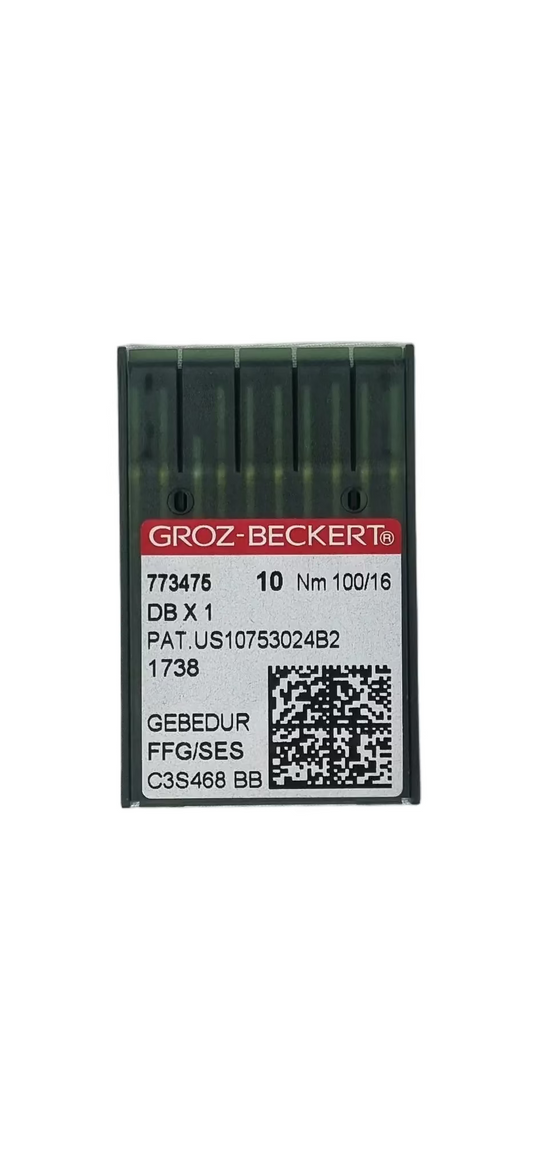 Agujas Cubo Delgado Titanio Groz-Beckert #100 (DBx1)