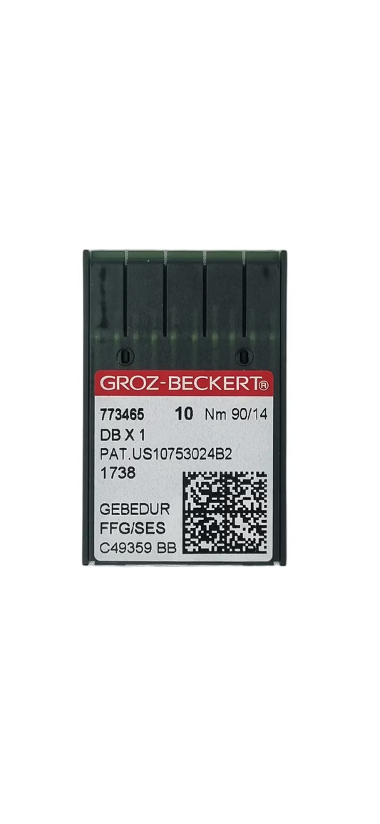 Agujas Cubo Delgado Titanio Groz-Beckert #90 (DBx1)