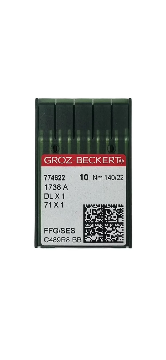 Agujas Groz-Beckert Cubo Delgado #140/22