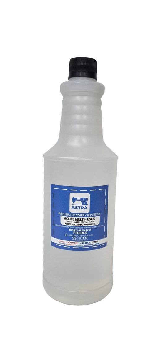 Aceite Siliconado para Hilos de Máquina (1/4 Cuarto)