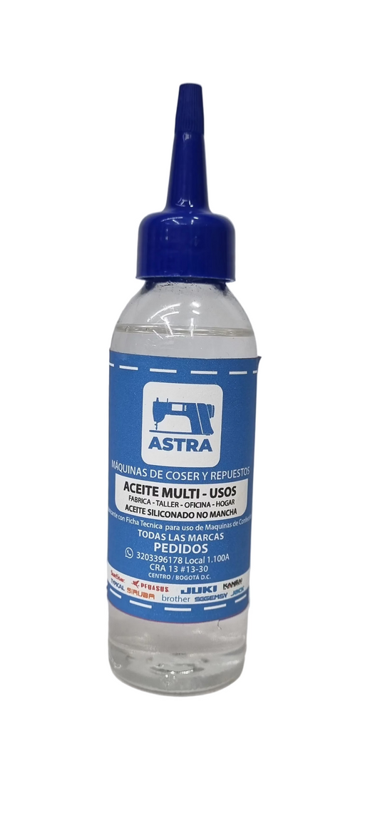 Aceite Siliconado para Máquina (Onza) 120ml