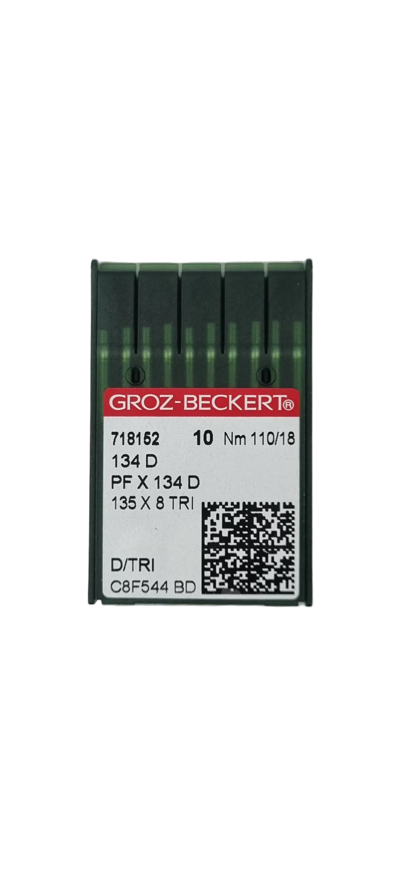 Agujas Cubo Grueso 3 Filos Groz-Beckert #110/18 (134D)