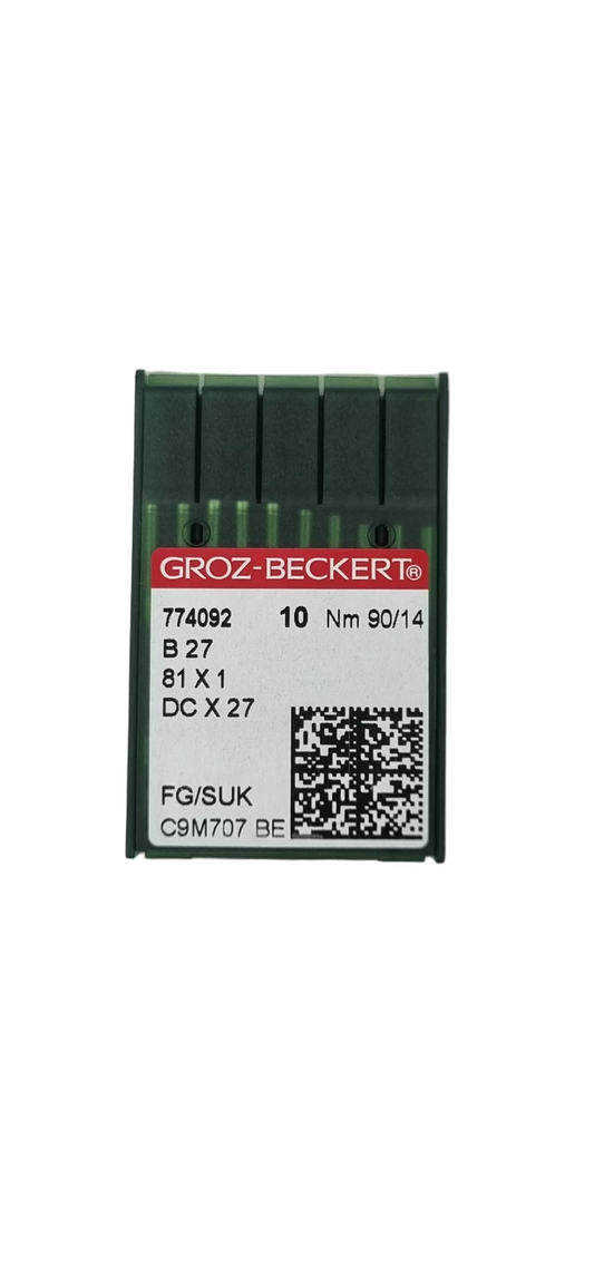 Agujas Fileteadora Groz-Beckert B27 #90/14