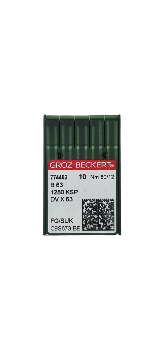 Agujas Collarín Groz-Beckert #80/12 (B63)