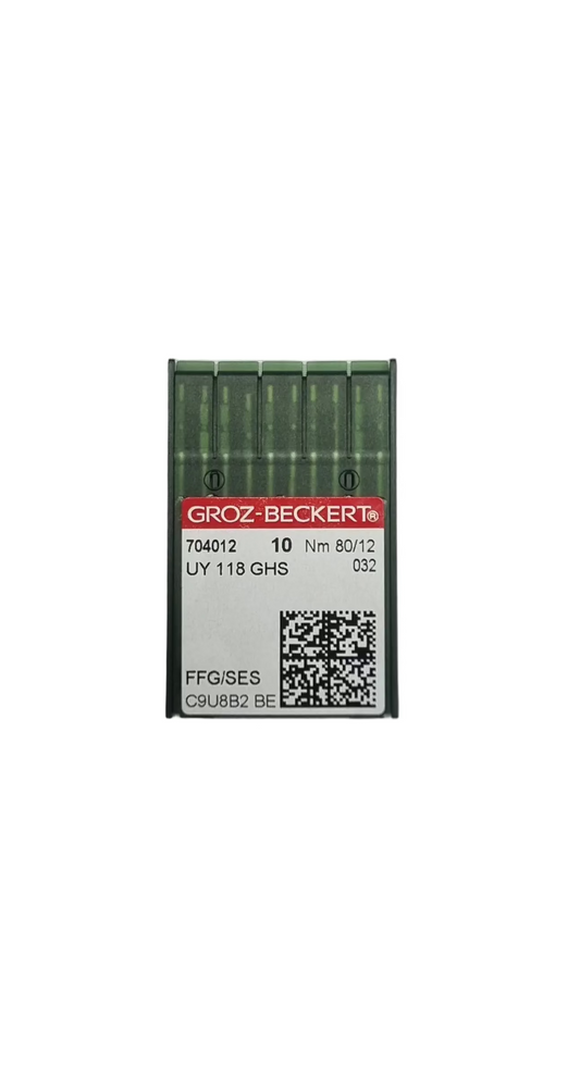 Agujas Flaxemer Groz-Beckert #80 (UY118GHS)