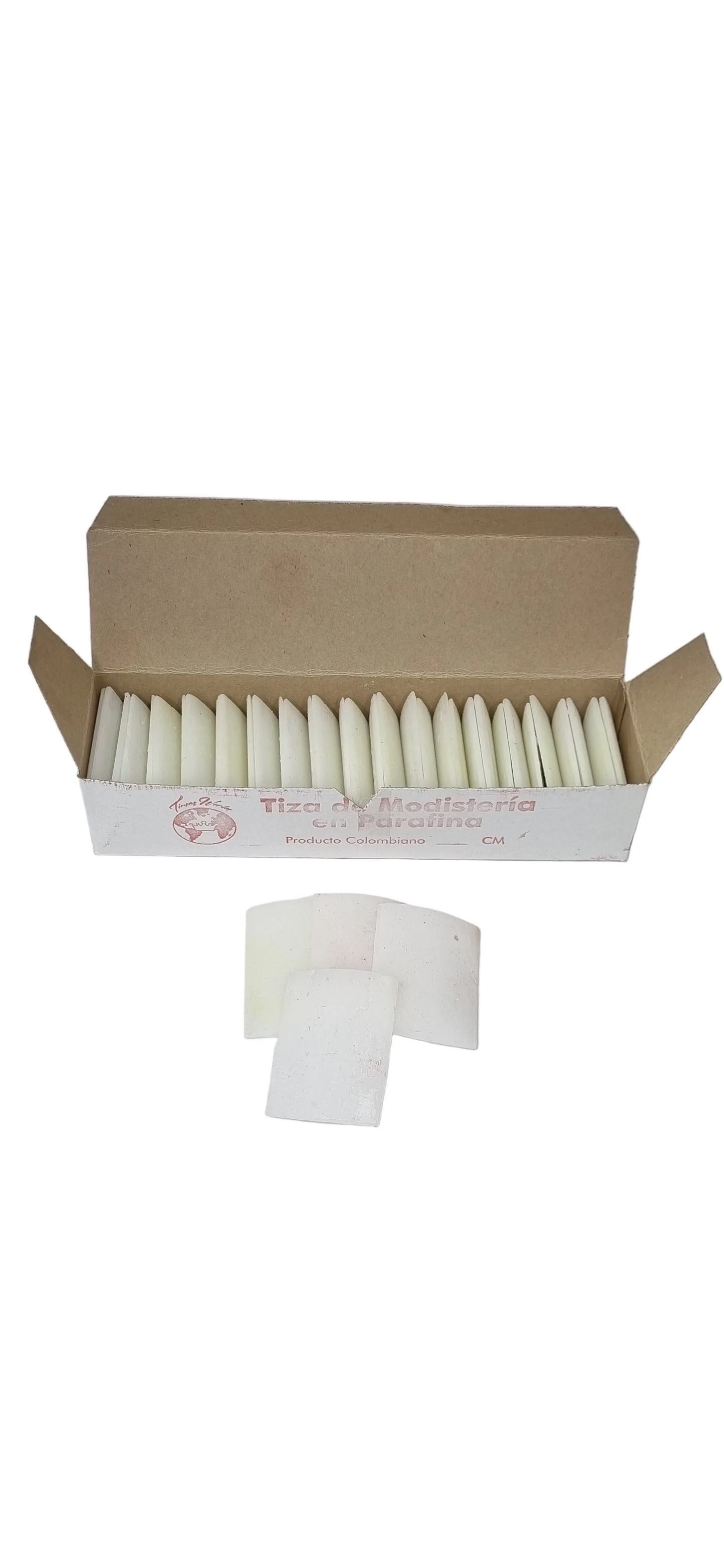 Tiza de Parafina NL Blanca (Caja x 35 Unidades)