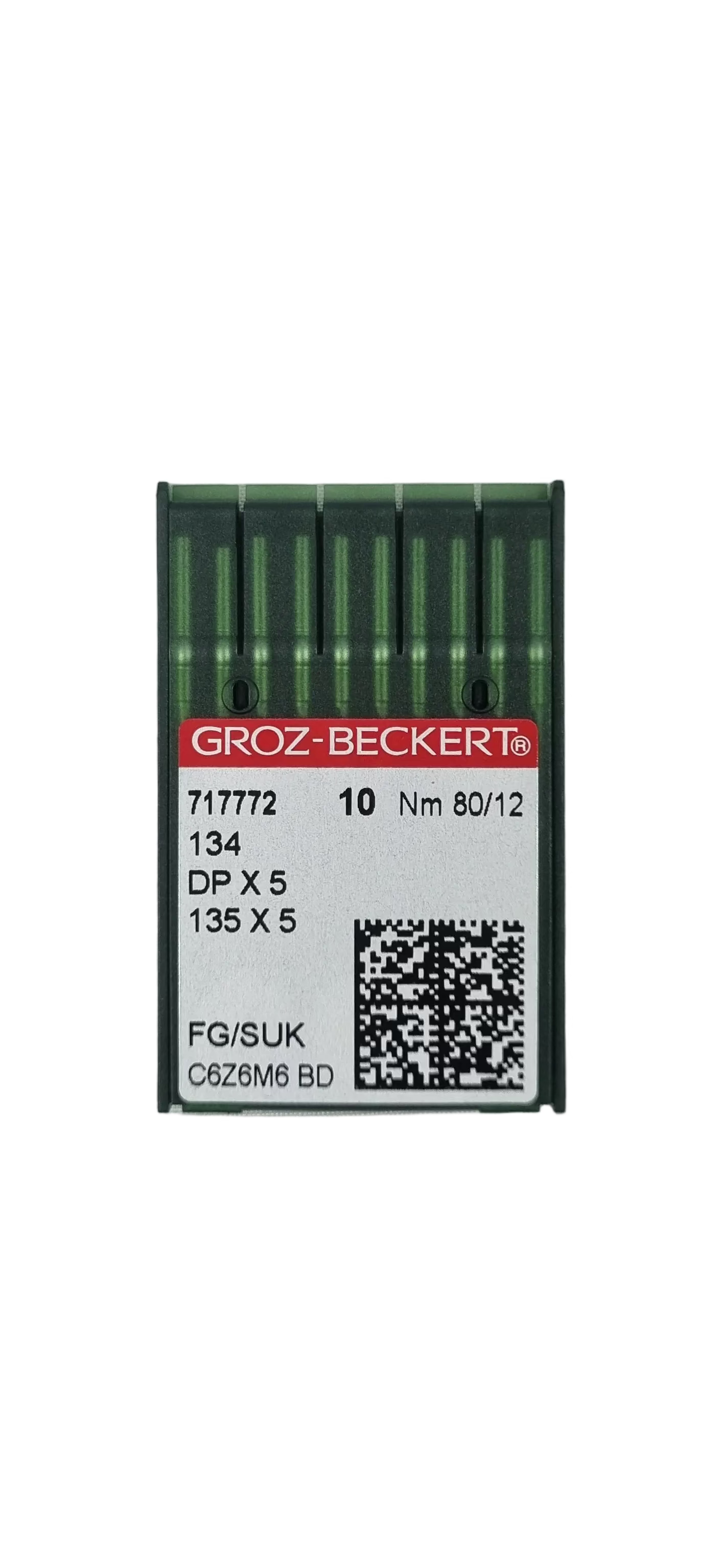 Agujas Industriales Groz-Beckert Cubo Grueso #80/12