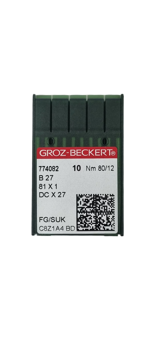 Agujas Fileteadora Groz-Beckert #80/12