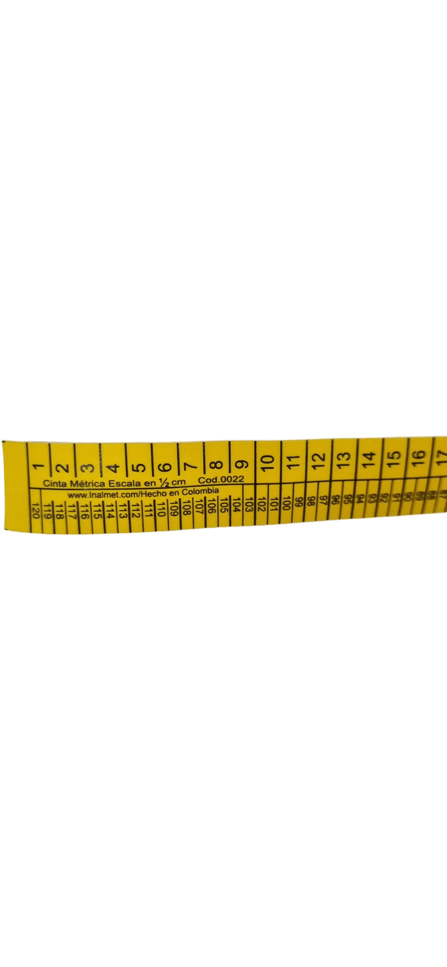 Metro Escala Amarillo 1/2-1/4 0022 Corto (30cm)
